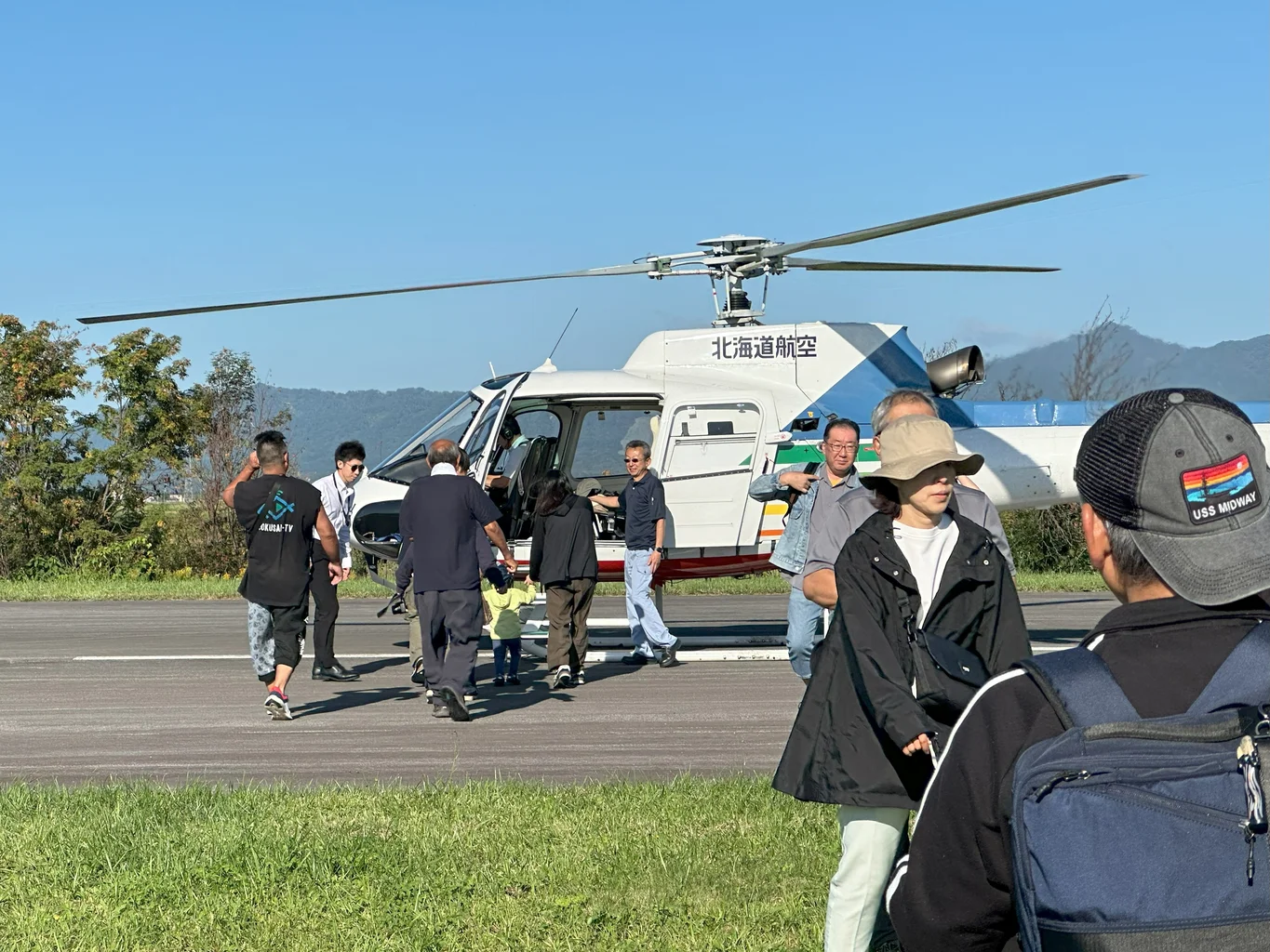 ヘリコプター搭乗体験